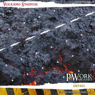 Neoprene Mat: Volkano Stadium 2,4` × 3' (73x92cm)