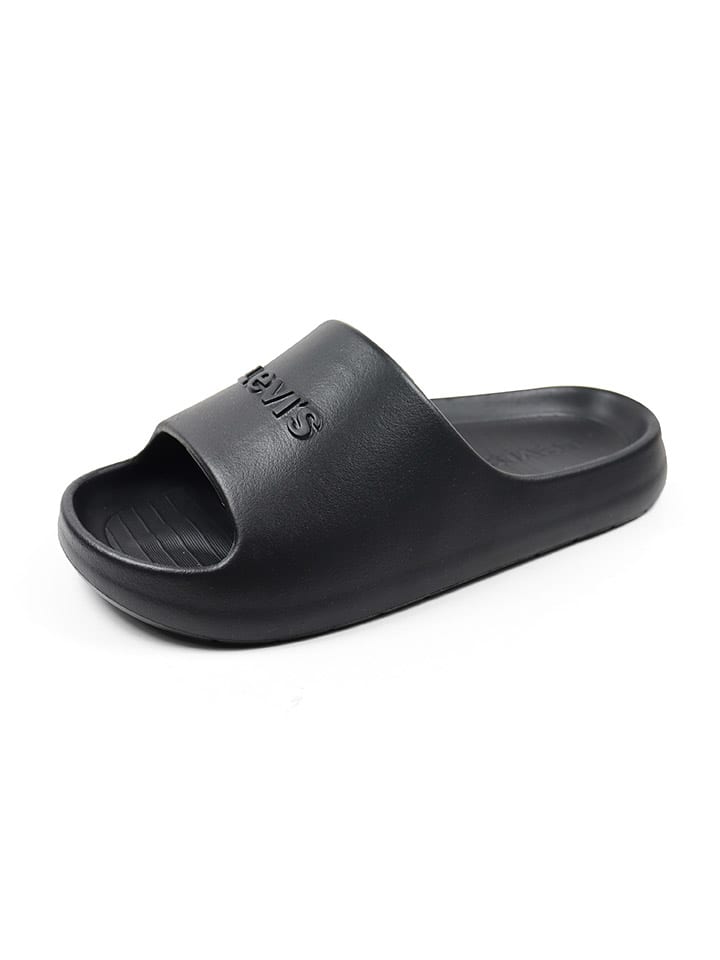 Levi´s Pantoletten in Schwarz günstig kaufen