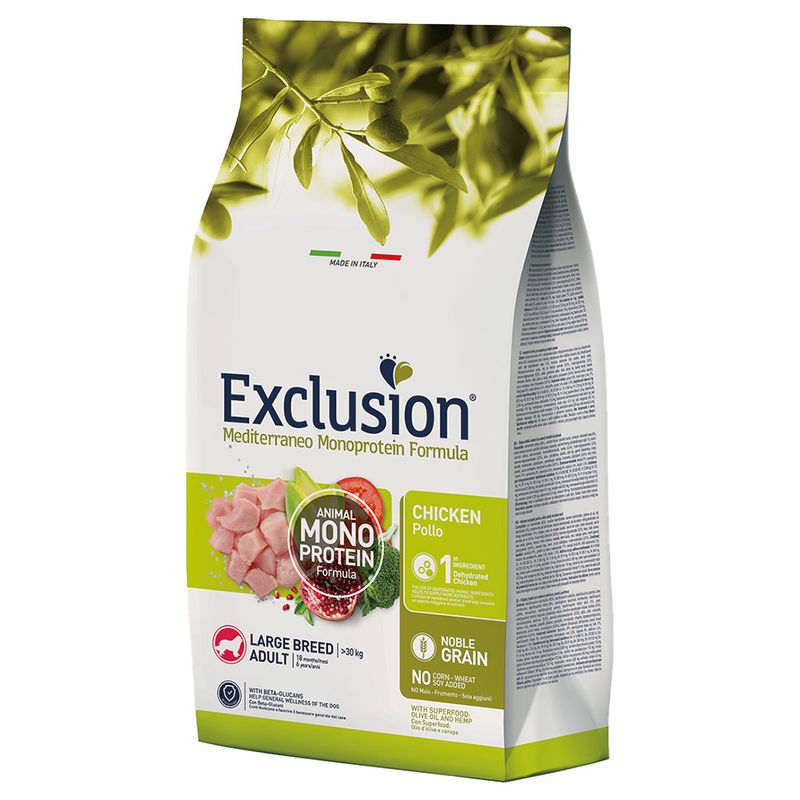 Exclusion Mediterraneo Adult Large mit Huhn