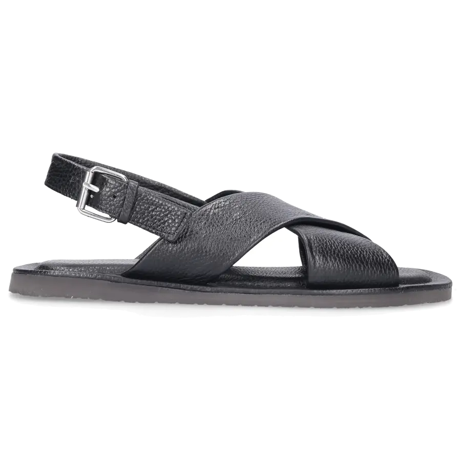 Budapester - Sandalen M5711 Kalbsleder - schwarz