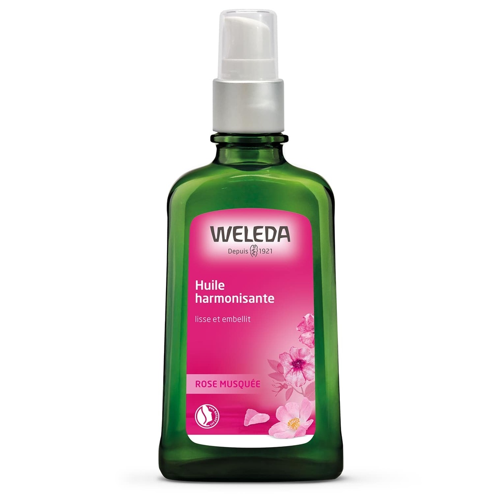 WELEDA Rose musquée Huile harmonisante - 100 ml (flacon pompe) Huiles