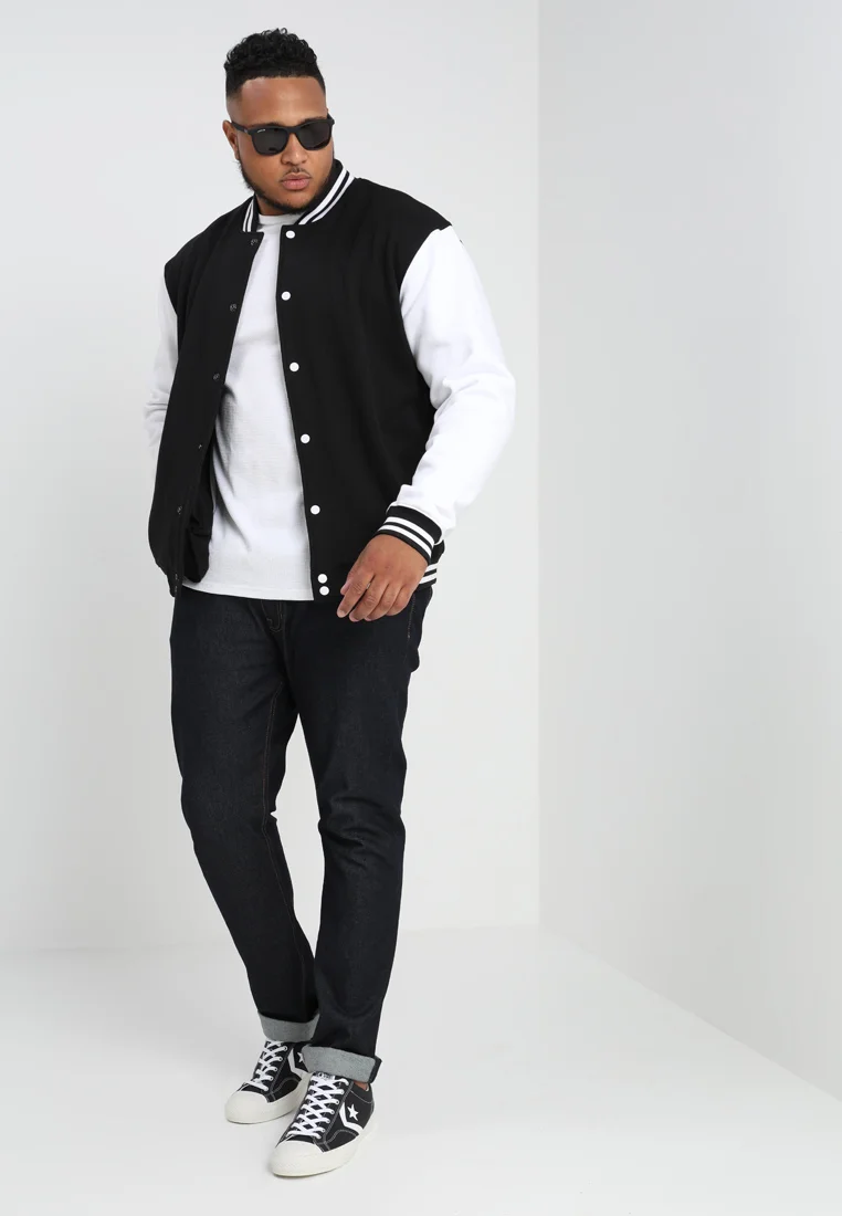 Sudadera con cremallera Urban Classics COLLEGE