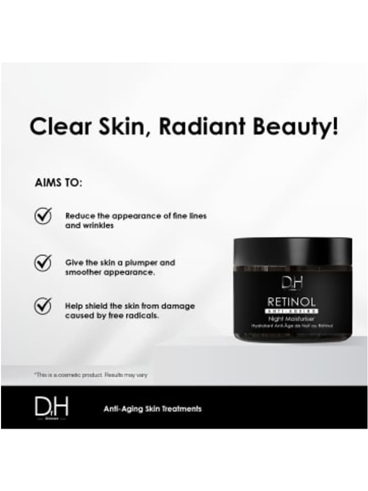 Skinchemists Dr H Retinol Nachtfeuchtigkeitspflege 60ml günstig kaufen onesize