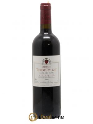 Château Tertre Daugay Grand Cru Classé  2005 - Lot de 1 Bouteille