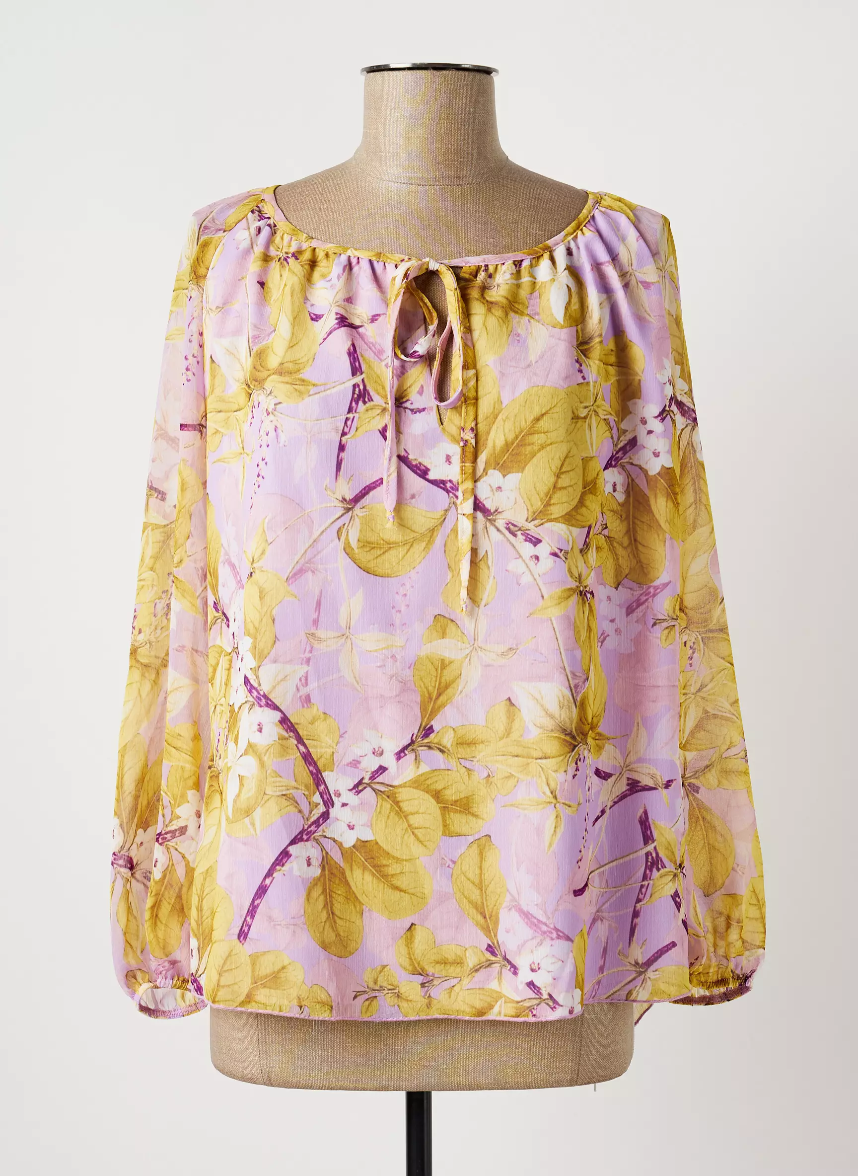 Estel Collection Blouses Femme couleur jaune