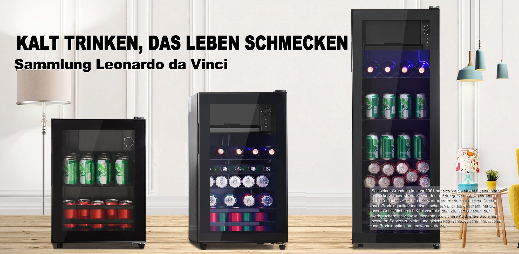 Spark Getränkekühlschrank SC-128P