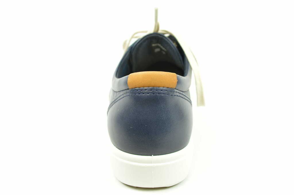 ECCO Freizeit Schnürer blau Soft 7