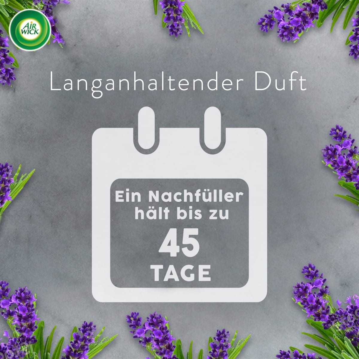 Lufterfrischer Aroma-Öl  Entspannender Lavendel Nachfüllpack, 20 ml