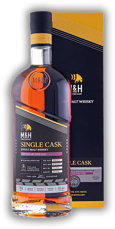 M&H Kammer-Kirsch Exclusive Fortifires Red Wine Single Cask Single Malt Whisky 60,4% M&H Kammer-Kirsch Exclusive Fortifires Red Wine Single Cask Single Malt Whisky 60,4%  0,7	 Liter - Vol 60,4%