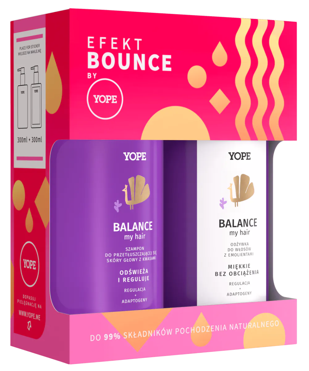 Yope Balance Set (šampon + regenerator)