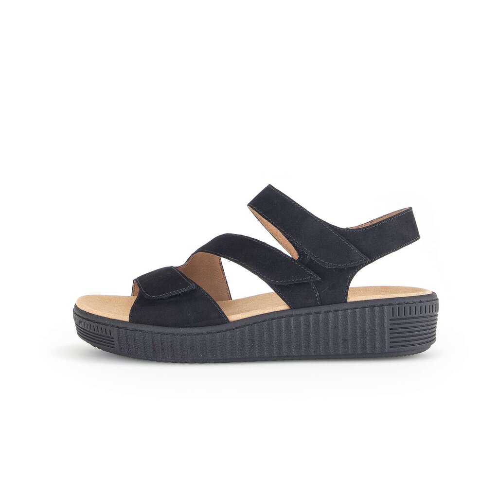 Gabor fashion Plateau Sandale schwarz