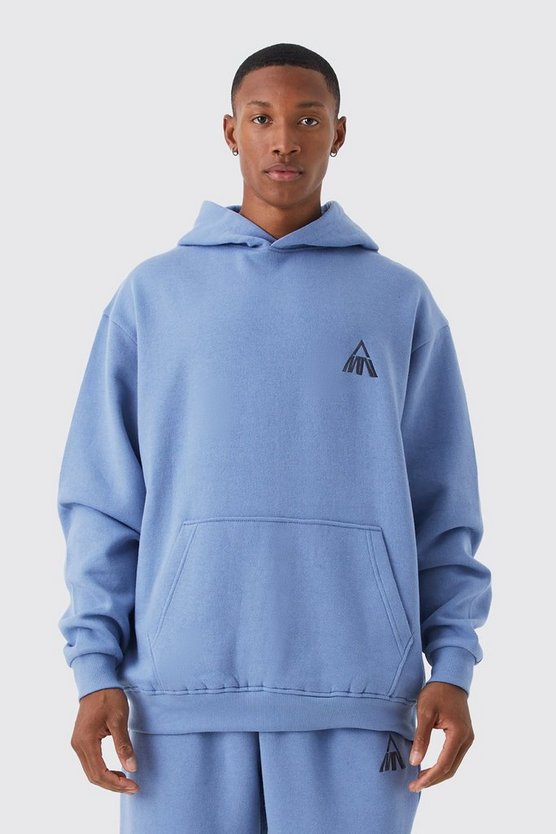 Oversize Basic Man Hoodie