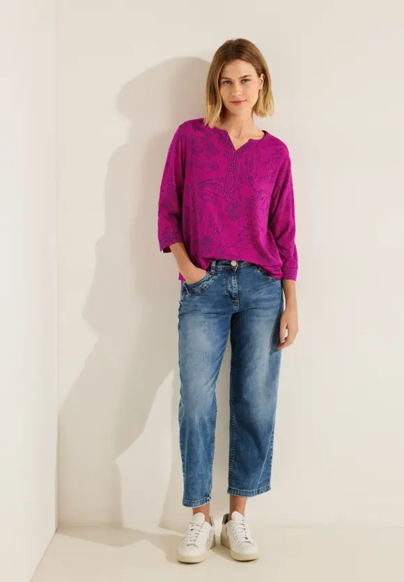 CECIL Bluse mit Punkteprint