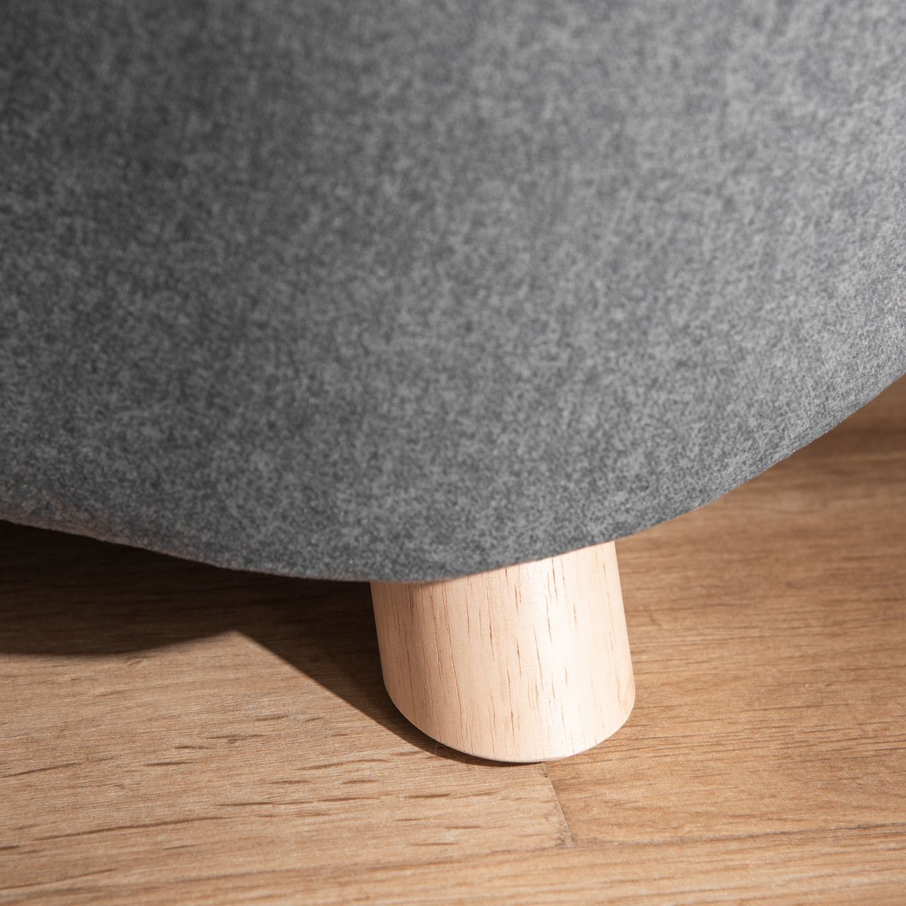 PawHut Haustiersofa Hundematte Katzen Sofa mit Kissen Plüsch Dunkelgrau