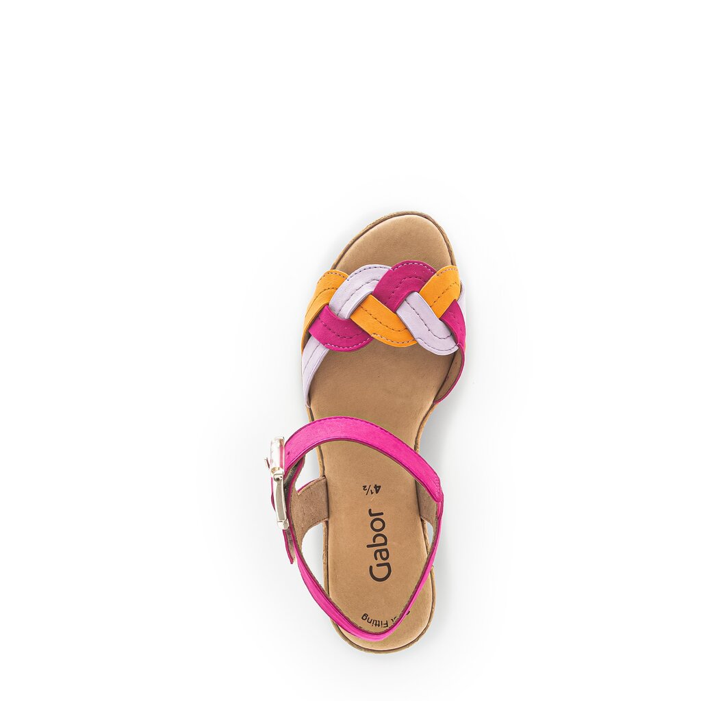 Gabor fashion Plateau Sandale multicolour