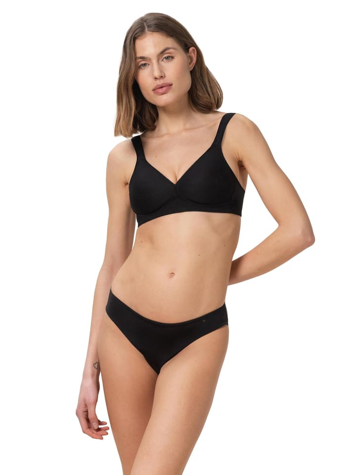 Triumph Bügelloser BH Modern Soft Cotton in Black günstig kaufen