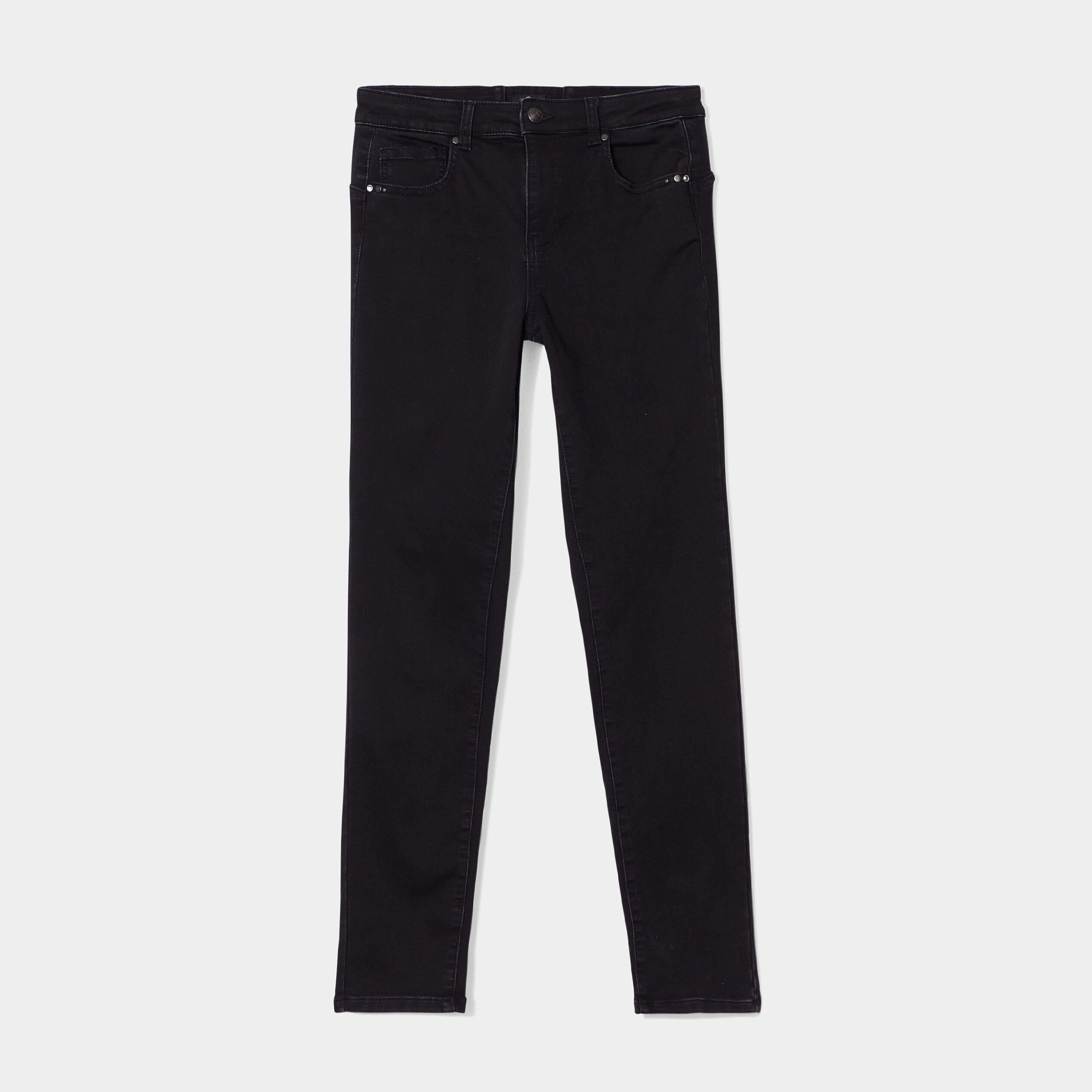 Jeans slim push up Mosquitos denim noir femme | La Halle