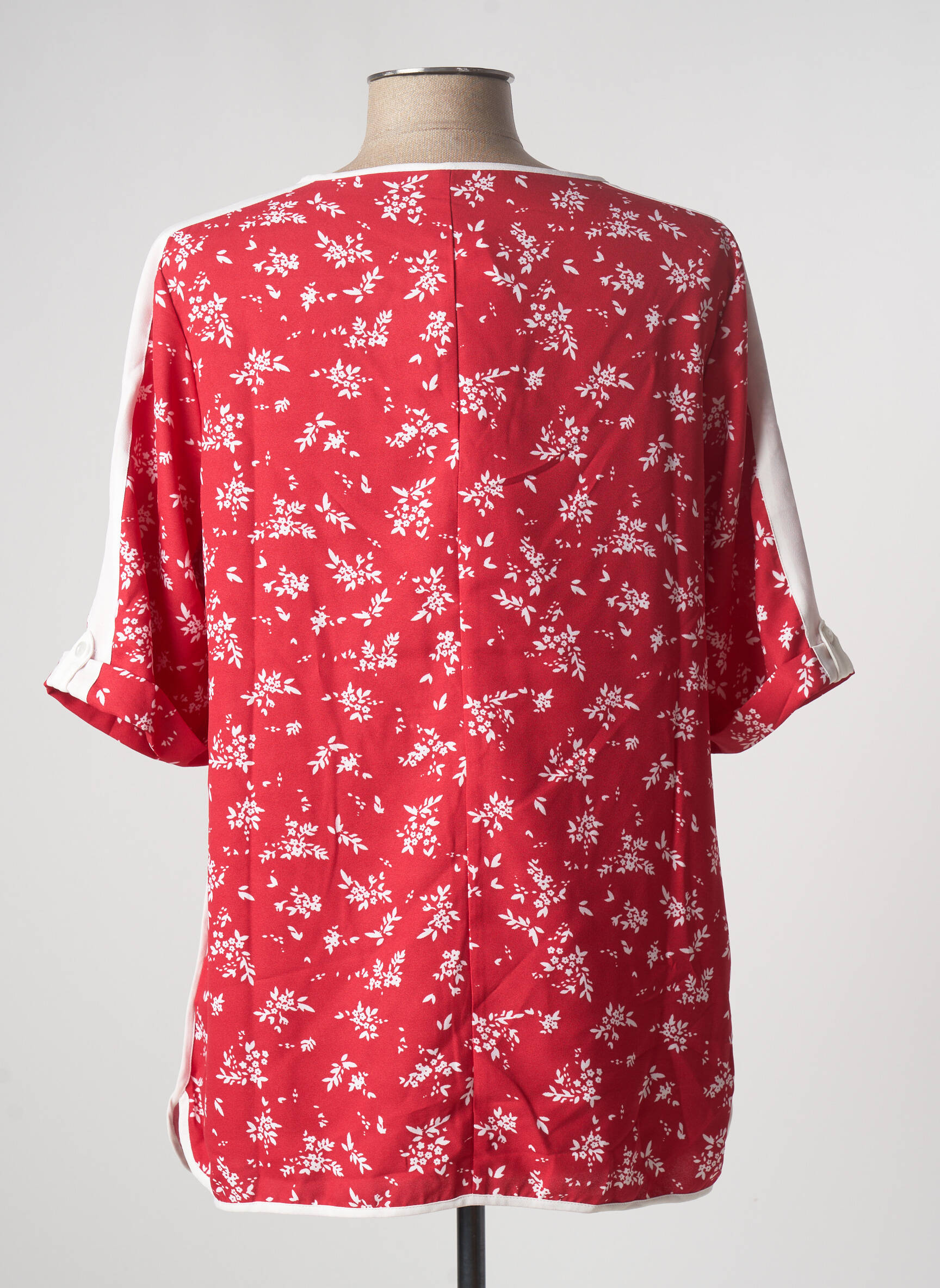 Blancheporte Tuniquemanchecourte Femme couleur rouge