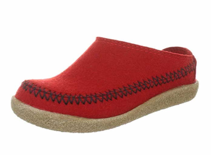 HAFLINGER Hausschuhe rot