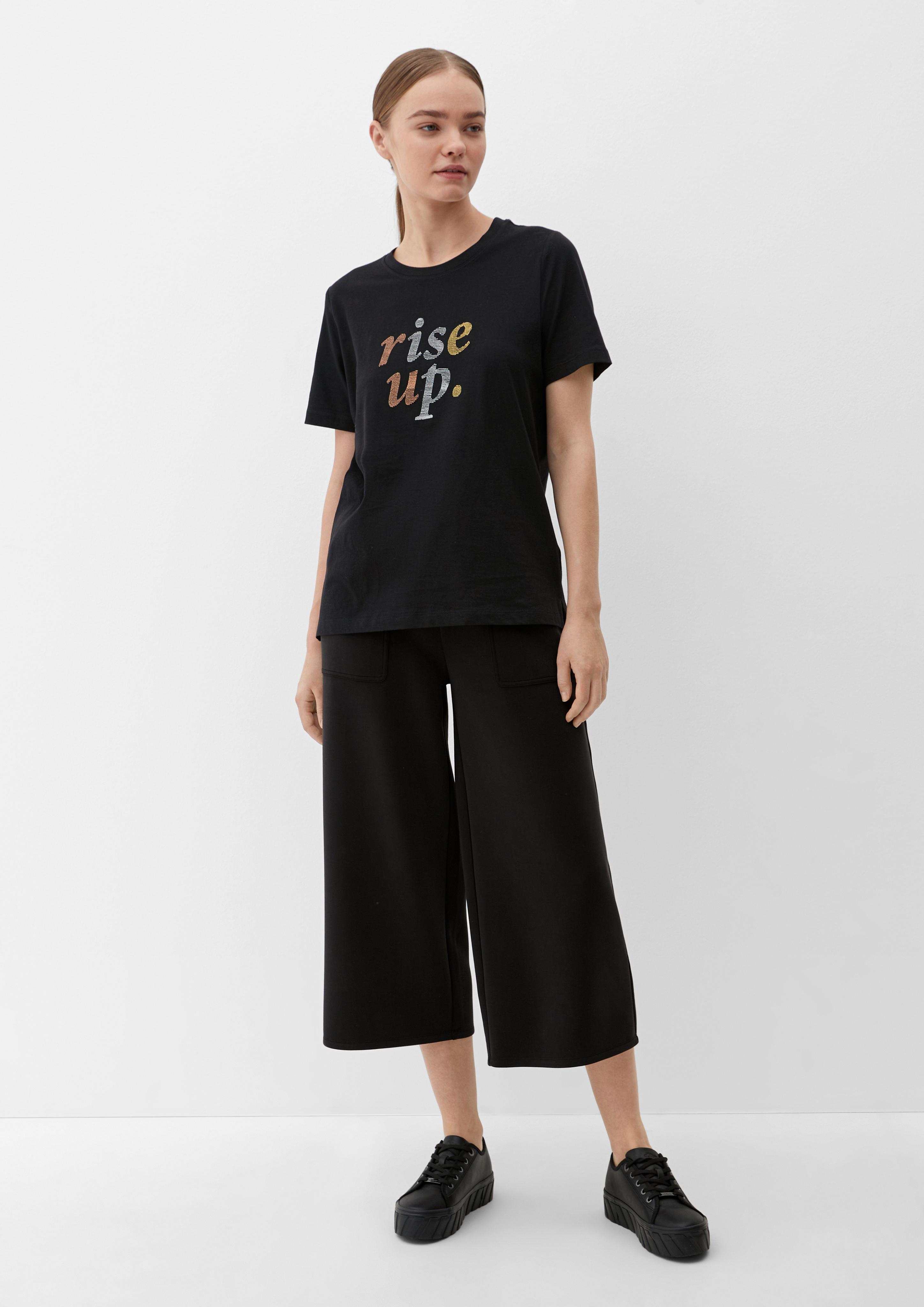 T-Shirt mit Frontprint  2130232-99D0