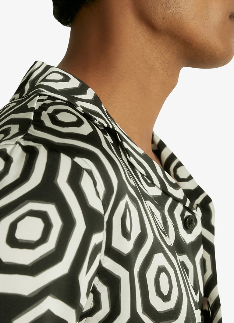 Reiss Canape regular fit shirt with graphic print