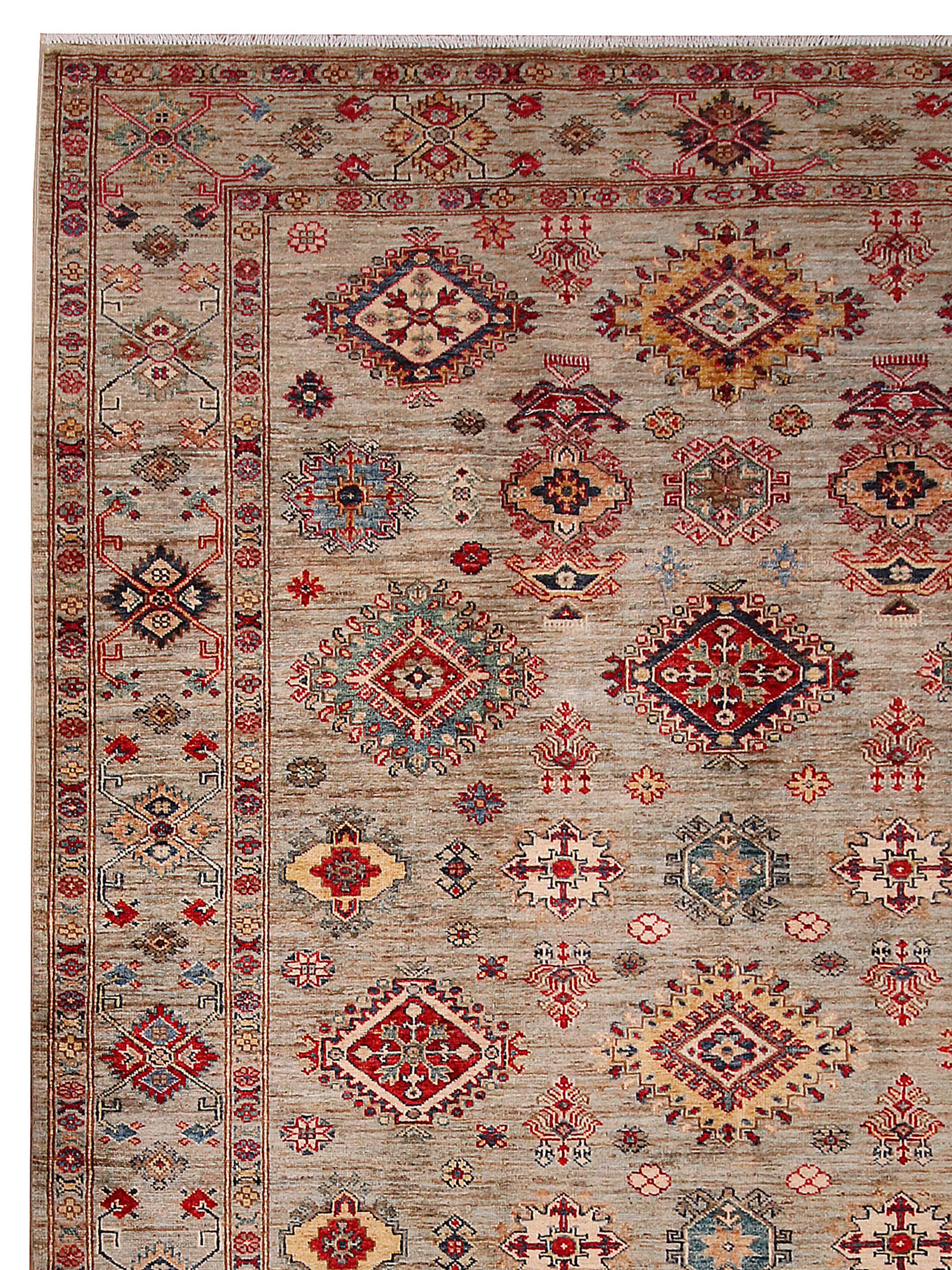 Kazak Ghazni ca. 195 x 288 cm, Unikat / Einzelstück