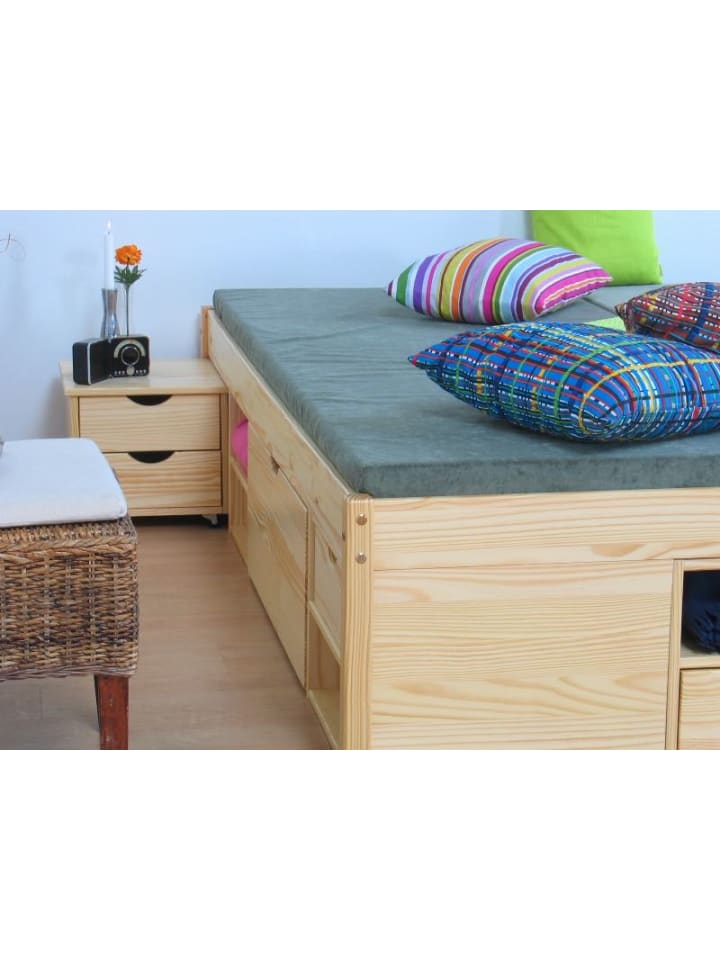ebuy24 Doppelbett Claas Holz 146 x 209 cm günstig kaufen onesize