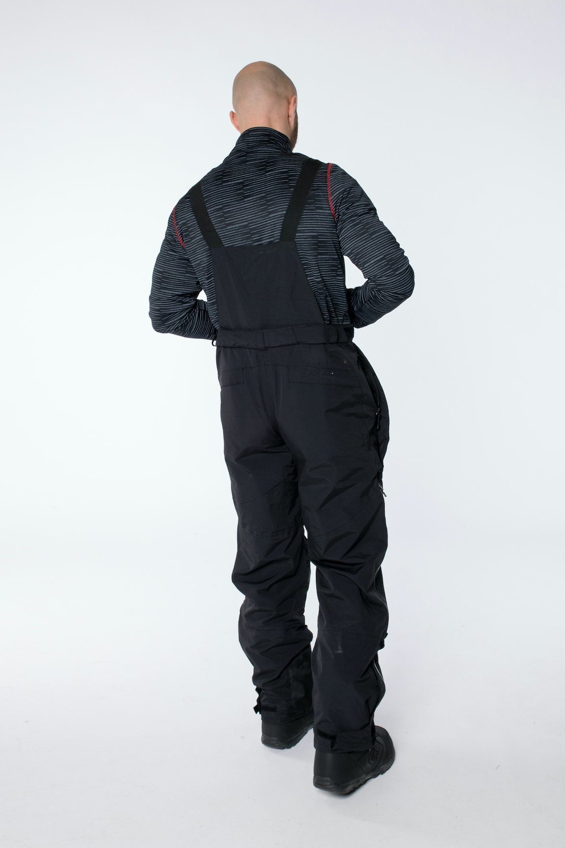 DEPROC Active Skihose SPITZBERGEN MEN III CS NEW mit abnehmbarem Trägersystem und seitlichen Belüftungsreißverschlüssen, auch in Großen Größen erhältlich