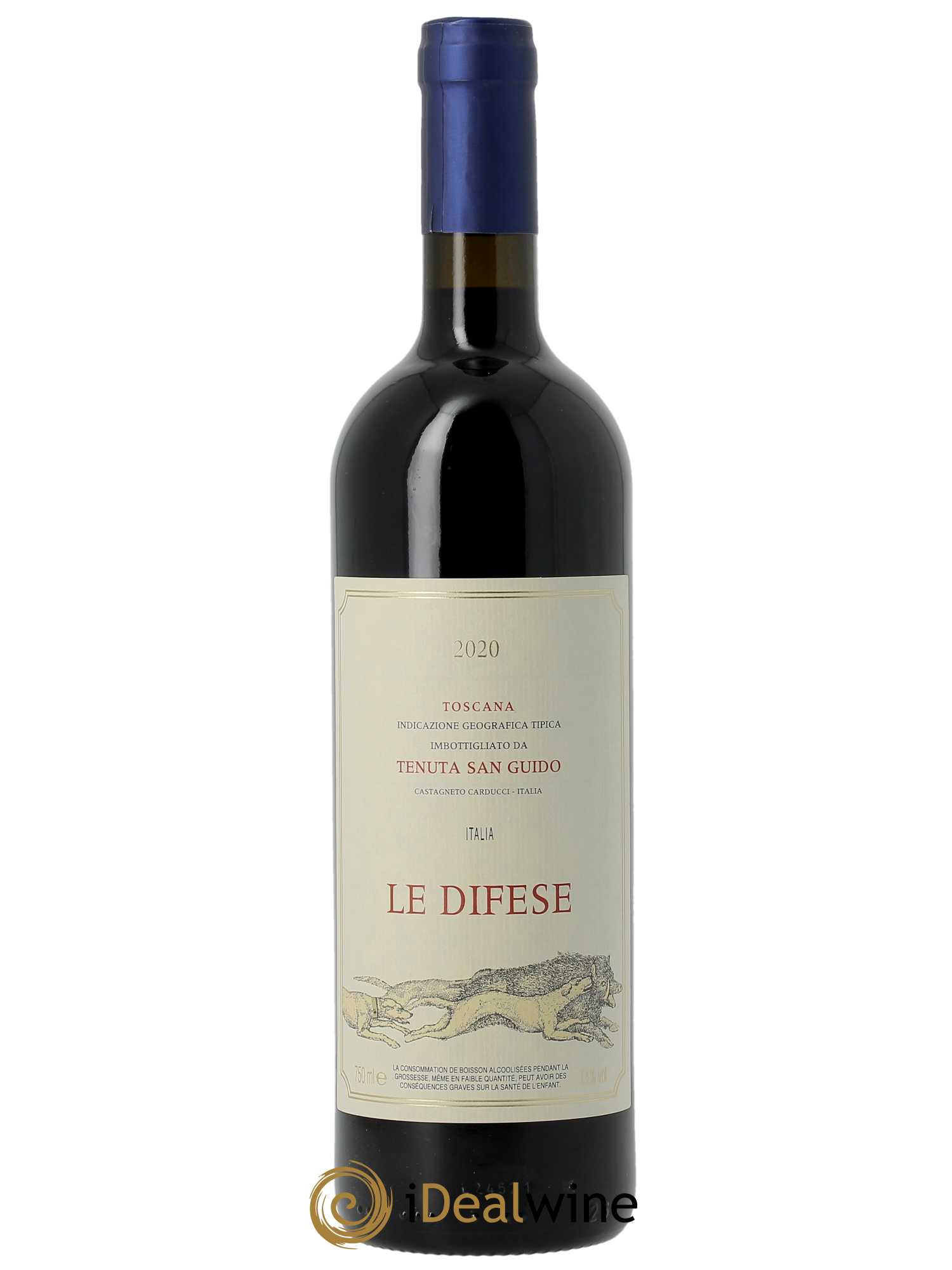 Toscana IGT Le Difese Tenuta San Guido  2020 - Lot de 1 Bouteille