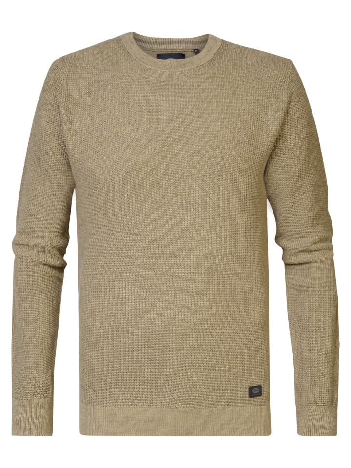 Petrol Industries Pullover in Beige günstig kaufen