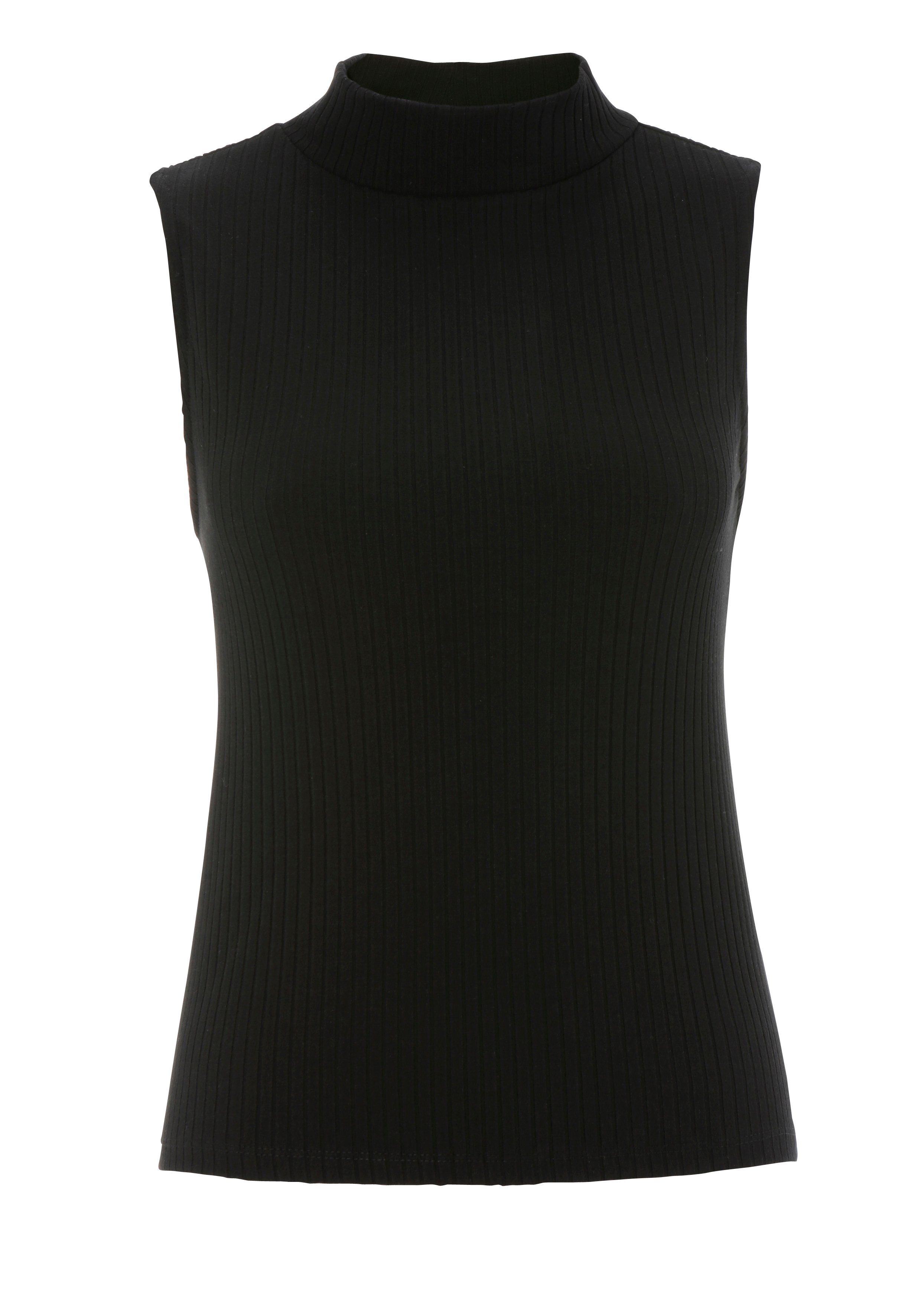 Aniston CASUAL Tanktop mit Stehkragen