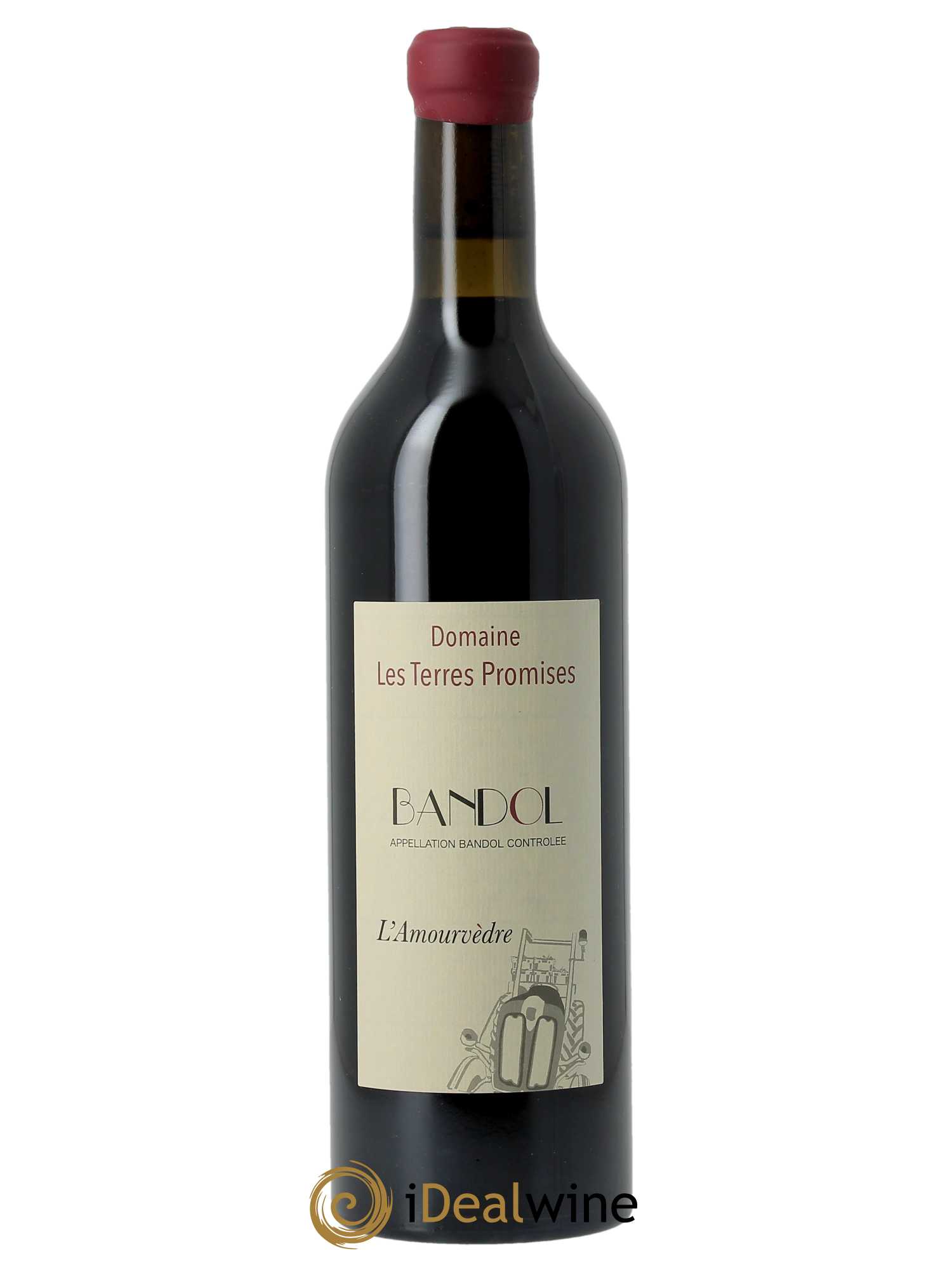 Bandol L'Amourvèdre Les Terres Promises  2020 - Lot de 1 Bouteille