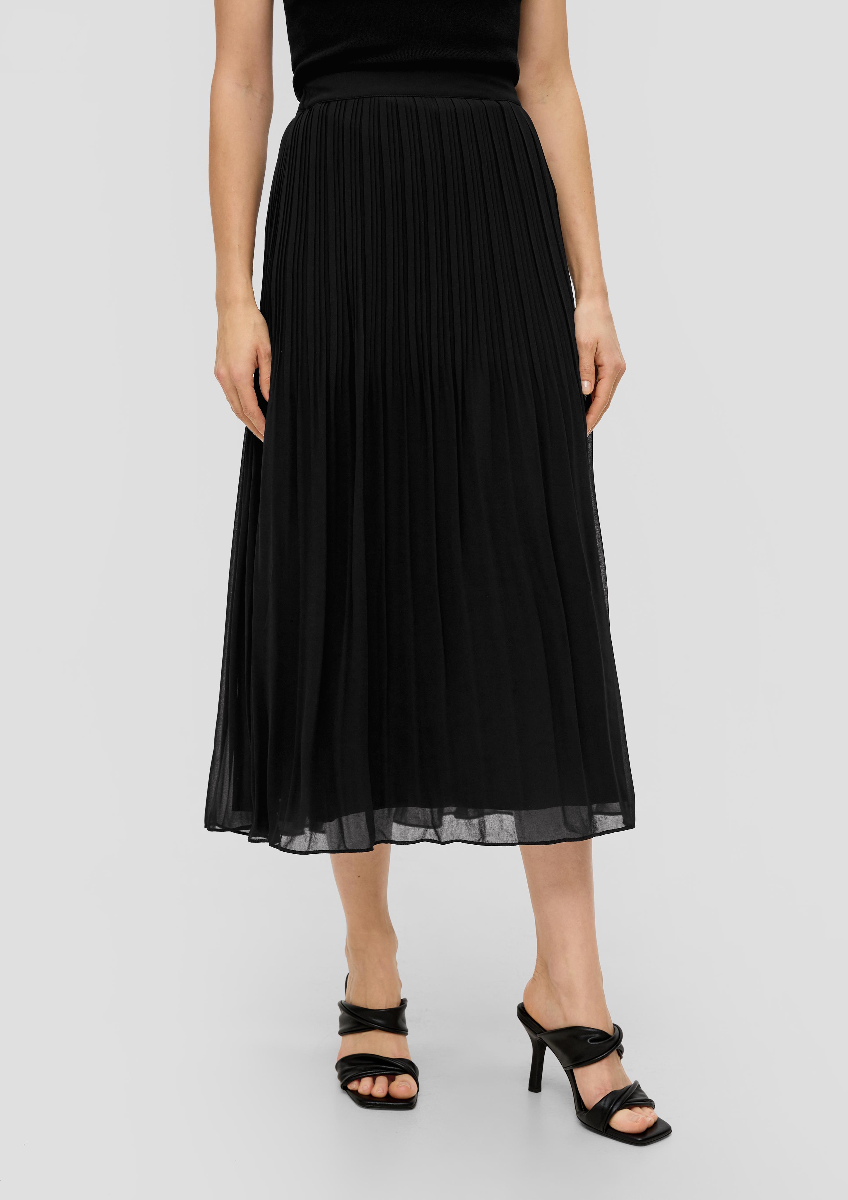 Midi-Rock aus Chiffon  2142715-9999