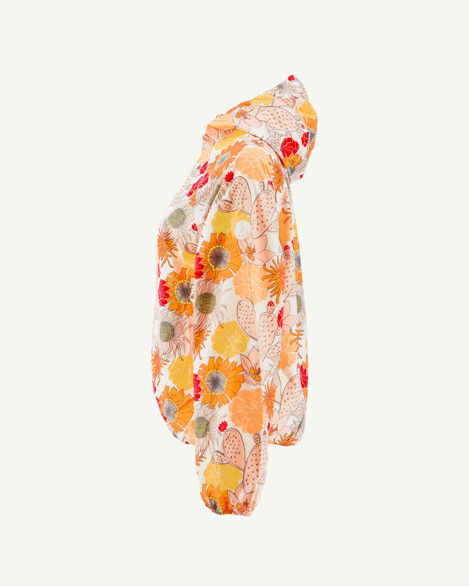 Imperméable à capuche Bohemian écru Singapore