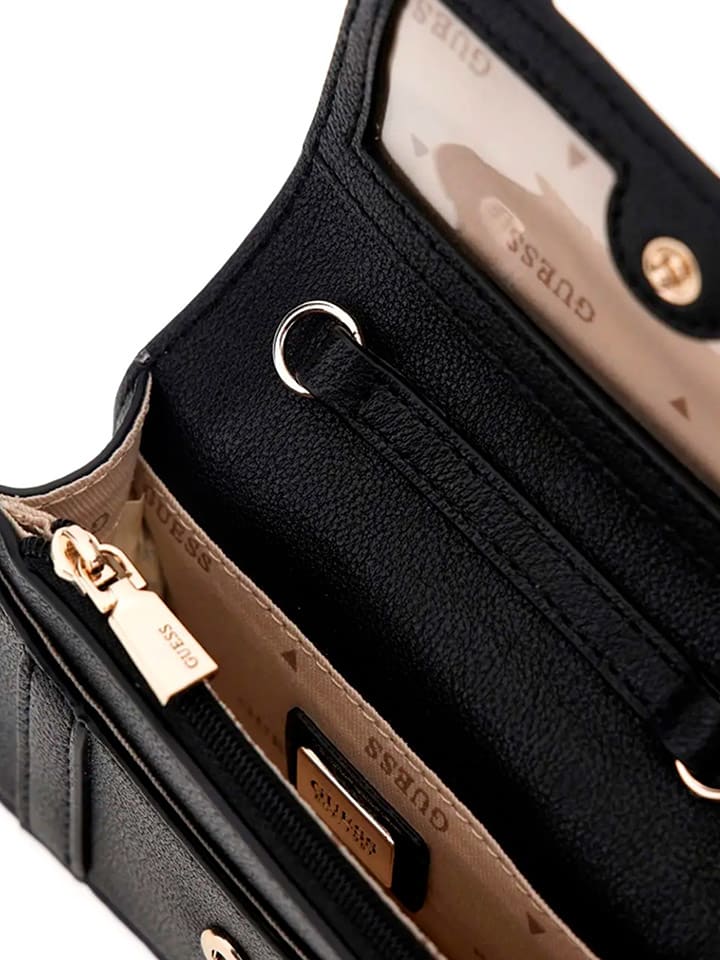 Guess Umhängetasche in Schwarz - (B)13 x (H)9 x (T)3 cm günstig kaufen onesize