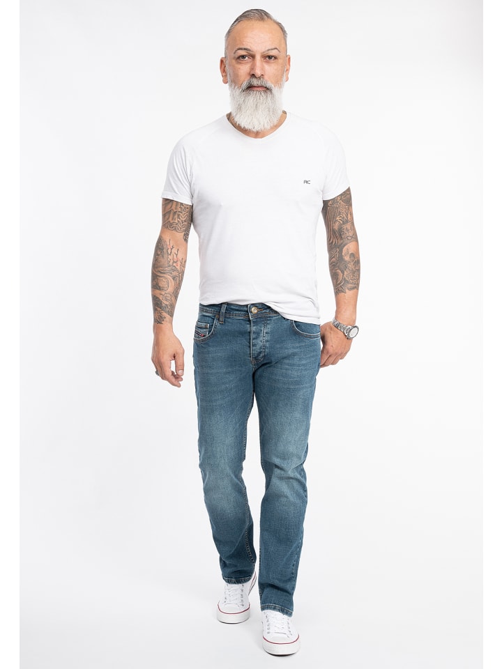 Rock Creek Jeans Straight Leg in Blau günstig kaufen