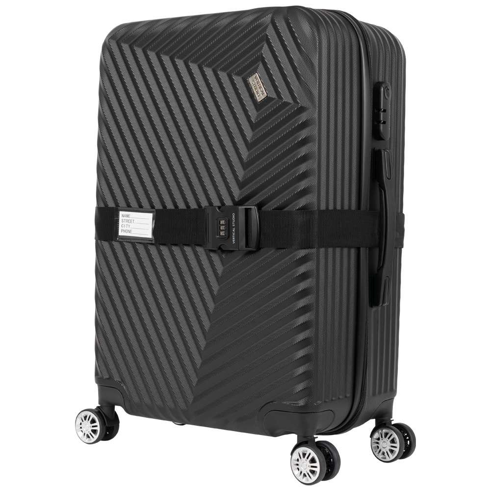 VERTICAL STUDIO Gepäck Koffergurt 200cm schwarz