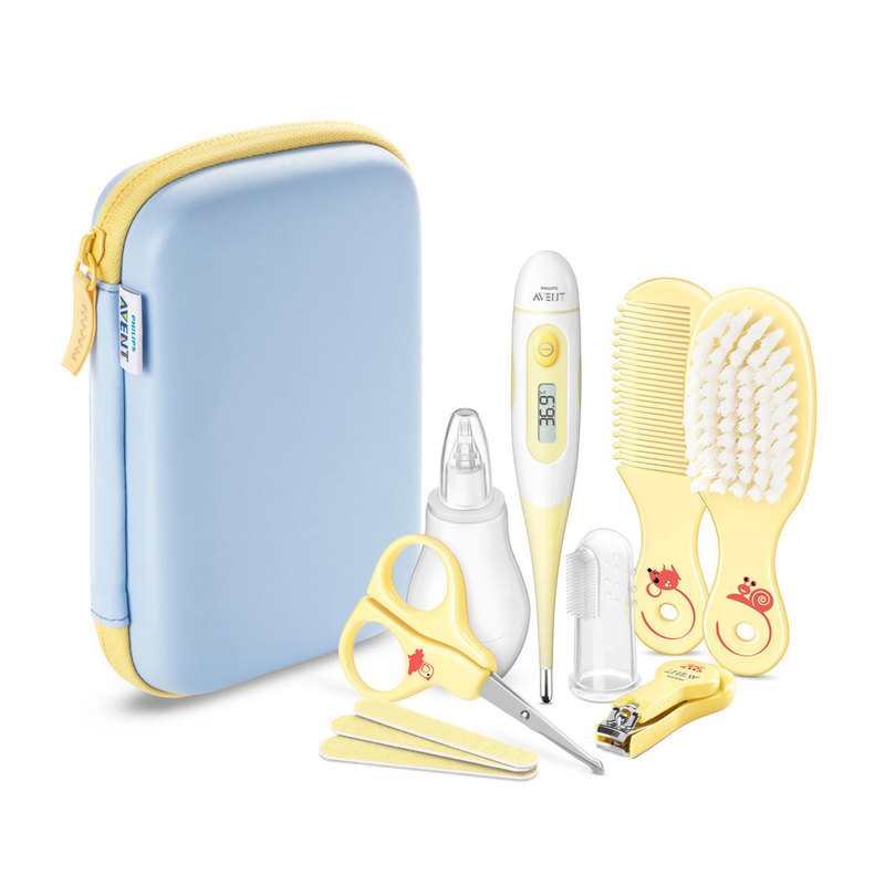 Trousse de premiers soins pour bébé 8 accessoires Avent