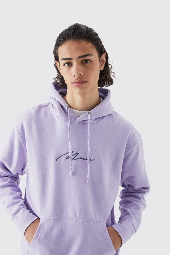 Oversize Basic Man Hoodie