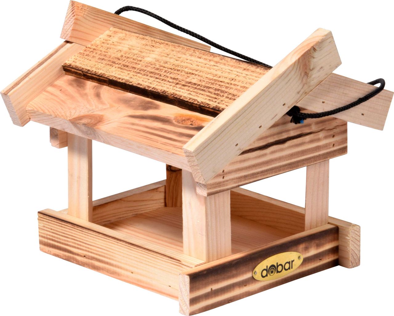 dobar Vogelfutterhaus geflammt