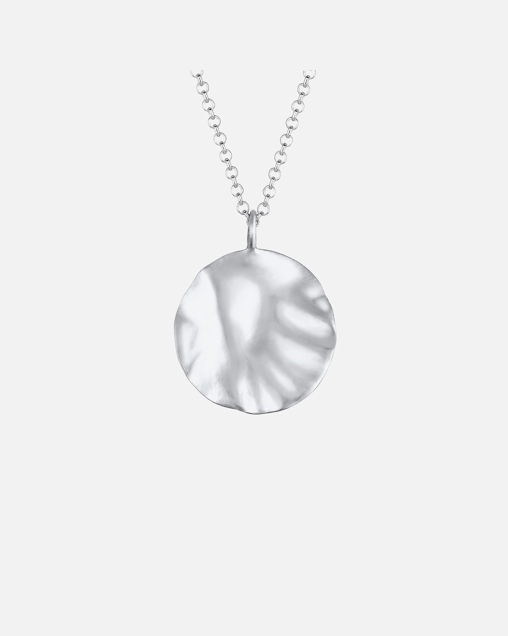Ciondolo da donna Elli con design organico e paillettes - Argento 925/1000