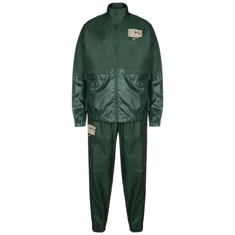 Nike NBA Milwaukee Bucks Courtside Trainingsanzug Herren