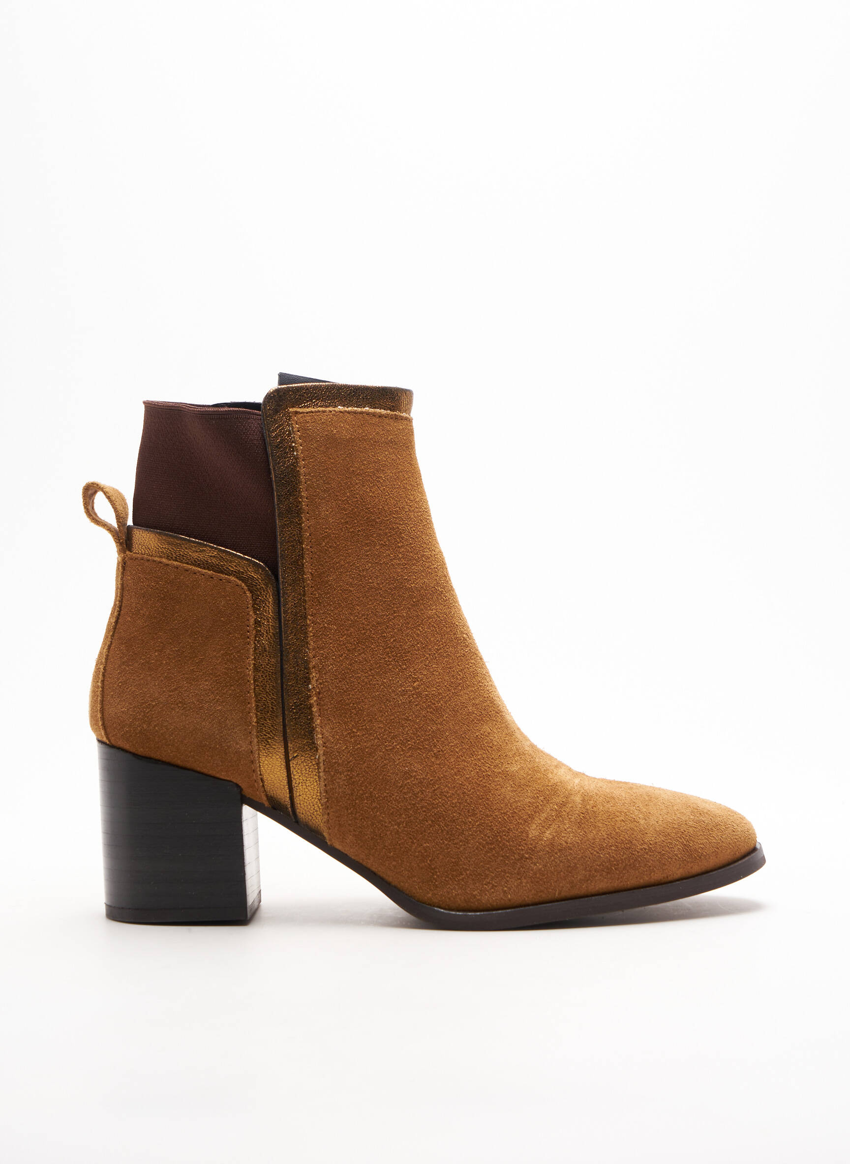 Reqins Bottines Femme couleur marron