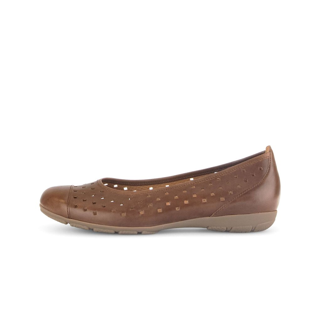 Gabor fashion Eleganter Ballerina braun