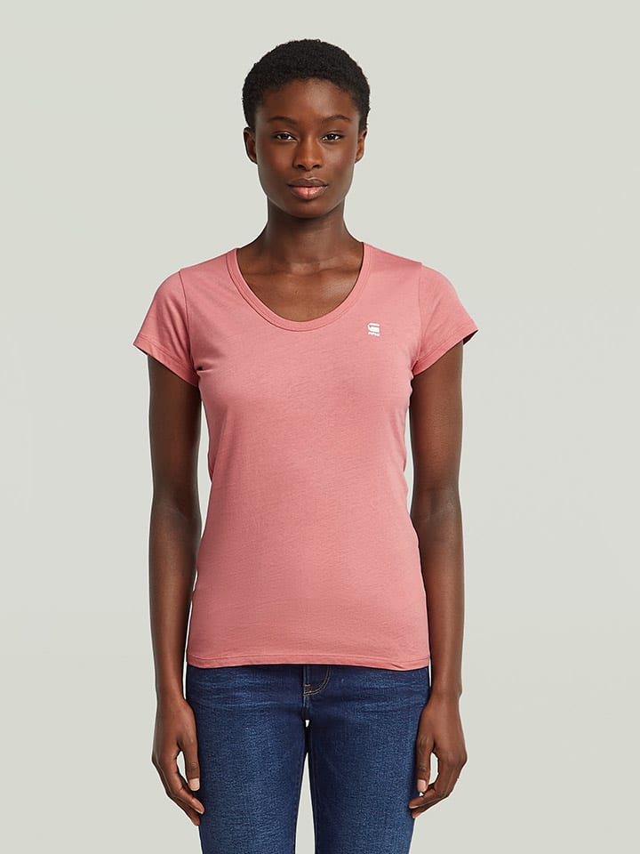 G-Star Shirt in Rosa günstig kaufen
