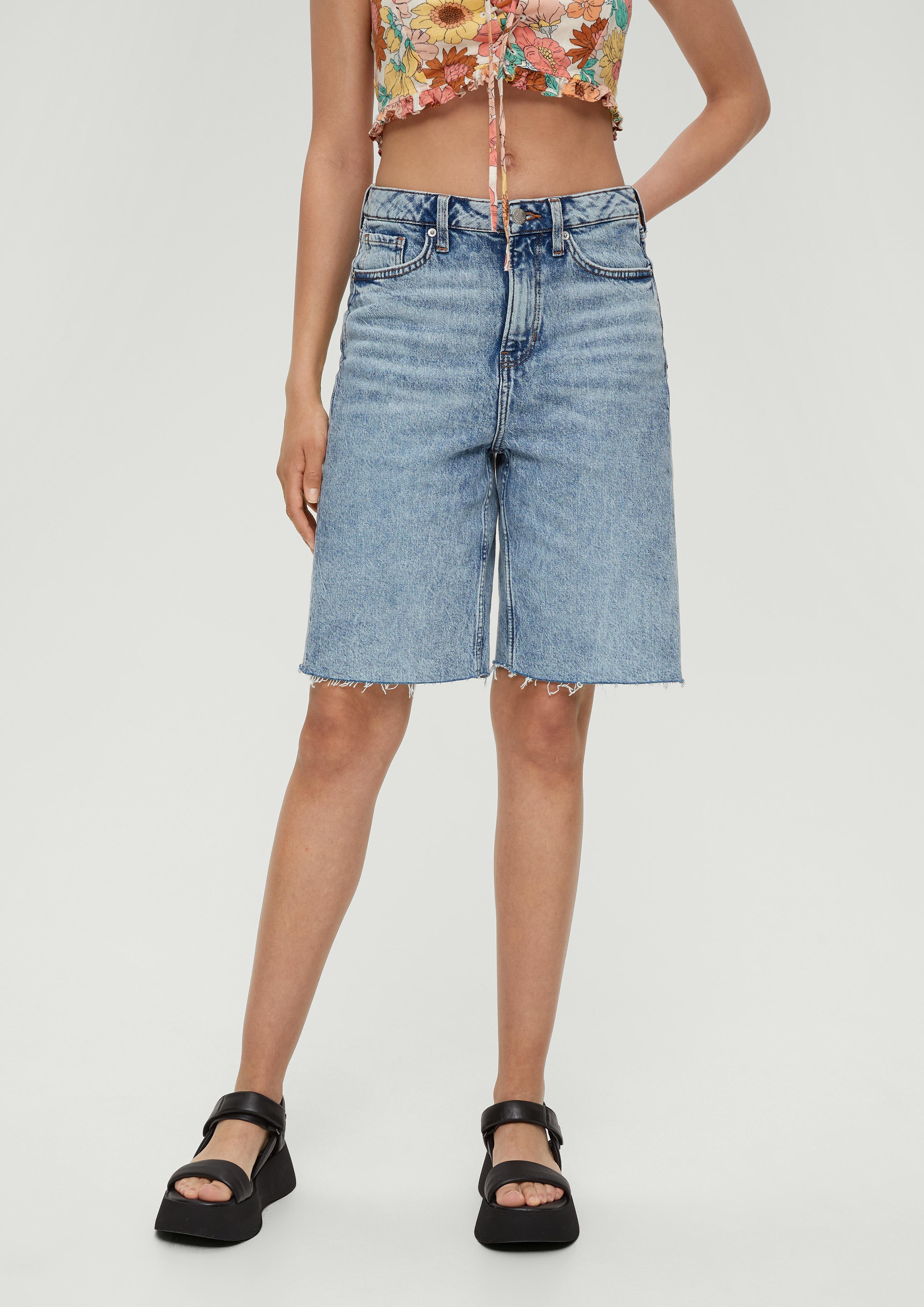 Jeans-Bermuda Mom / Relaxed Fit / High Rise / Straight Leg  2131083-55Z2