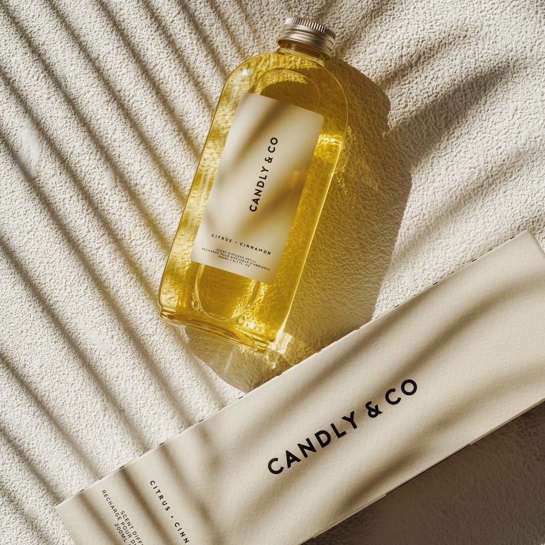 Candly&Co Diffuser Refill nr. 3 Citrus, Kanel
