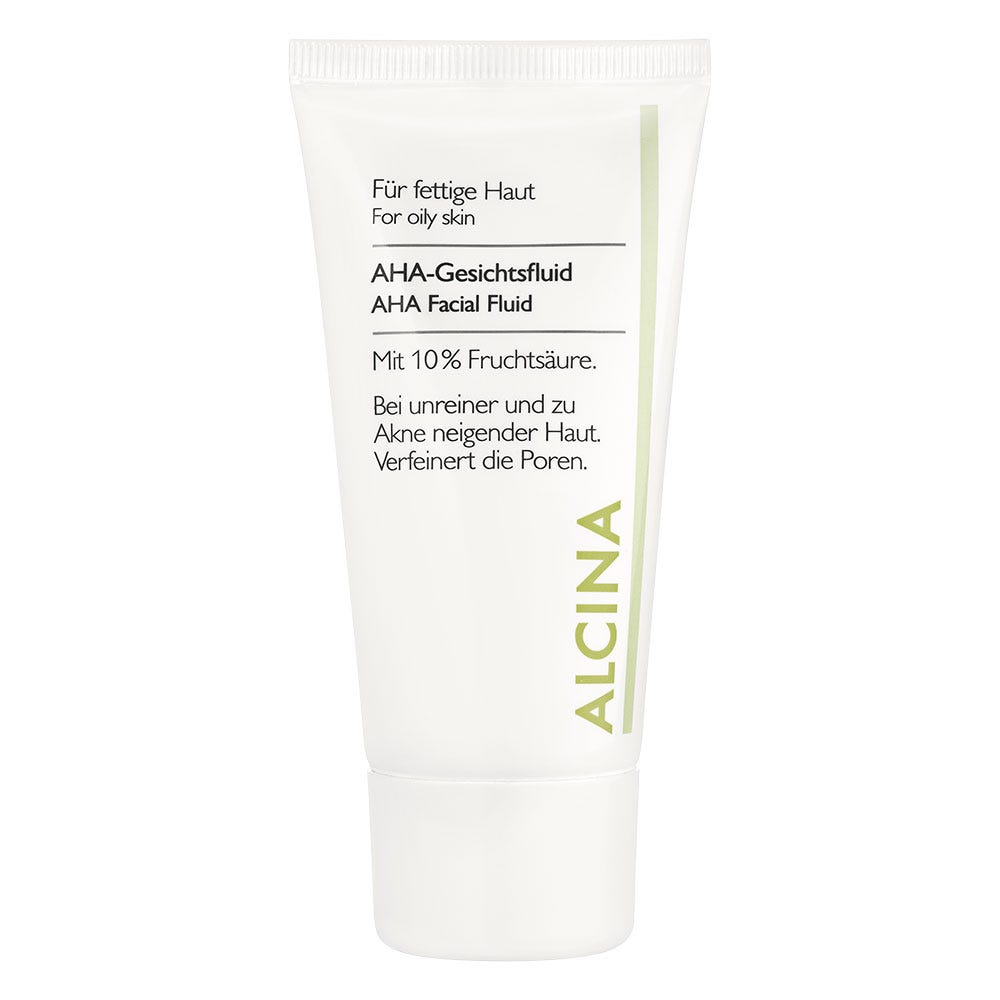 Alcina AHA-Fluid 10% für fettige bis Mischhaut