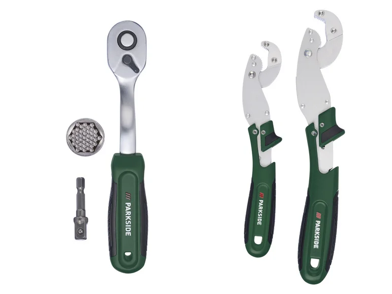 Chave de catraca PARKSIDE® z podwójnym uniwersalnym lub chaves de aperto universais