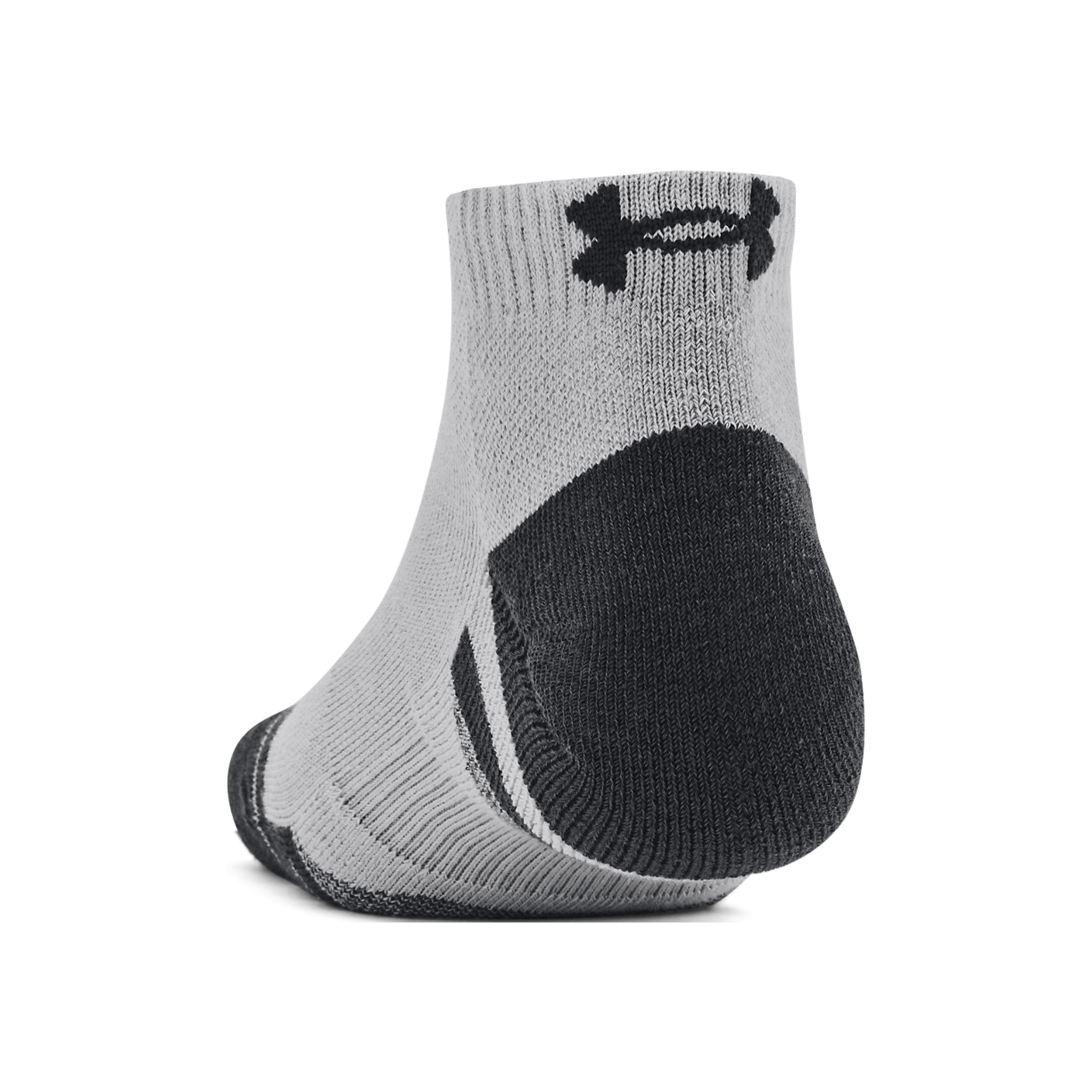 Performance Tech Low Tennissocken - Grau, Mehrfarbig